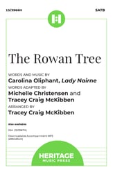 The Rowan Tree SATB choral sheet music cover